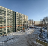 Ход строительства дома 1.3 в ЖК Патриот -