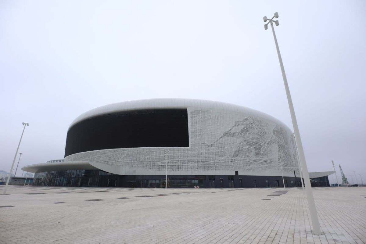 Ледовый дворец на Стрелке планируется сдать в 2026 году - фото 1