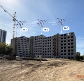 Ход строительства дома 26 в ЖК Авиатор (Авиатоr) -