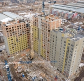 Ход строительства дома № 2 в Прогресс-кварталы Перемены -