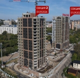 Ход строительства дома 1 в ЖК Бродский -