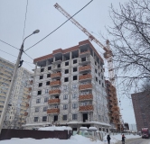 Ход строительства дома 114 в ЖК Триумф Квартал II -