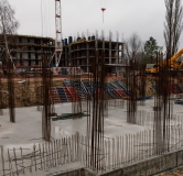 Ход строительства дома 114ю, поз.2, 1 этап в ЖК Флора (FLORA) -