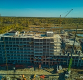 Ход строительства дома 14 в ЖК Город L-Town -