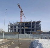 Ход строительства дома 27, корпус 3 (ГП-4) в ЖК Ньютон -