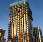 Ход строительства дома секция 5 в ЖК Расцветай на Красном -