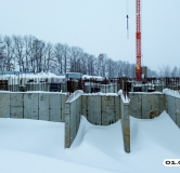 Ход строительства дома 2.3 в ЖК Рязанка Грин -