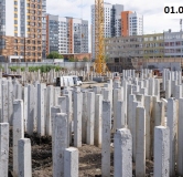 Ход строительства дома 3 в ЖК Риверсайд (Riverside) -