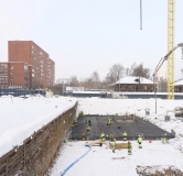 Ход строительства дома 1, блок 17.1 в ЖК Шишимская Горка -