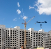 Ход строительства дома 42.3, У парка в ЖК Южный Город -