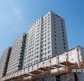 Ход строительства дома 25 в ЖК Соседи -