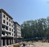 Ход строительства дома Позиция 1 в ЖК Континент -