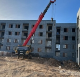 Ход строительства дома 1 в ЖК На ул. Чехова -