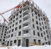 Ход строительства дома корпус 2 в ЖК Счастье в Кольцово -