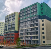 Ход строительства дома 1.3 в ЖК Патриот -