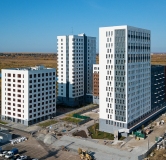 Ход строительства дома 263, секция 1.1 в ЖК Скандиа. Квартал у реки -