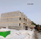 Ход строительства дома 14 в ЖК По ул. Рудничная -