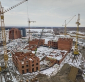 Ход строительства дома 44 в ЖК Парковый Премиум -