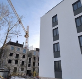 Ход строительства дома 40, 1 этап в ЖК Настроение -