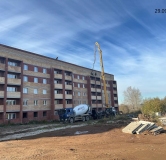 Ход строительства дома 14, поз.1 в ЖК По ул. Подлесная -