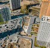 Ход строительства дома 19, секции 2-5 в ЖК Ясный Берег -