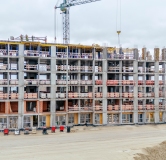 Ход строительства дома 3 в ЖК Окская Стрелка -