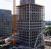 Ход строительства дома 61, корпус 1 в ЖК Сердце Сибири -