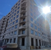 Ход строительства дома 140Б, 1 этап (поз.1,2) в ЖК Оникс -