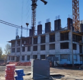 Ход строительства дома 5 в ЖК Династия -