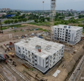 Ход строительства дома 5.2 в ЖК Классика -