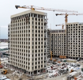 Ход строительства дома Процветающий (ГП-21) в Микрорайон Домашний -