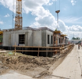 Ход строительства дома 7 в ЖК Малахит -
