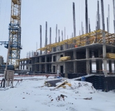 Ход строительства дома 3 в ЖК Аллея Парк -