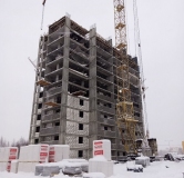 Ход строительства дома № 222 в ЖК Волгоречье -