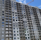 Ход строительства дома 3.4 в ЖК ЭКО-квартал на Кедровой -