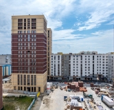 Ход строительства дома секция 1.7 в ЖК 19/56. Кварталы Телецентра -