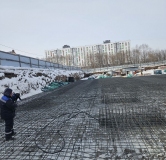 Ход строительства дома 1 в ЖК Геос -