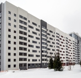 Ход строительства дома 1 в ЖК Огни -