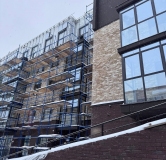 Ход строительства дома 1 в ЖК Дом на Исхаки -