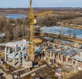 Ход строительства дома 2 в ЖК Мы. Клубный пригород -