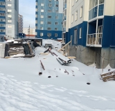 Ход строительства дома 2 в ЖК Выборная-Рябиновая -