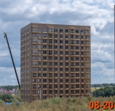Ход строительства дома корпус 6 в ЖК Савин парк -