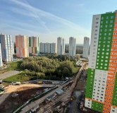 Ход строительства дома литер 29 в ЖК Акварель -