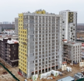 Ход строительства дома № 20, корпус 1 (A) в ЖК Отличие -