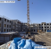 Ход строительства дома 3А.1 в ЖК ЛСР.Большая Охта -