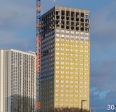 Ход строительства дома № 4А, корпус 1 в ЖК Скандиа. Квартал у реки -