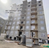 Ход строительства дома 119 в ЖК Легенда -