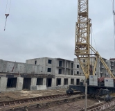 Ход строительства дома 1 в ЖК Меридиан Шушары -