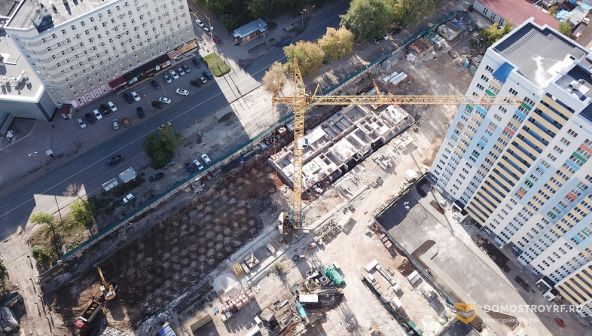 Строительство ЖК “Олимп” в Самаре вышло на новый уровень