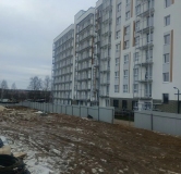 Ход строительства дома 12.1, 12.2 в ЖК Зеленая Горка -
